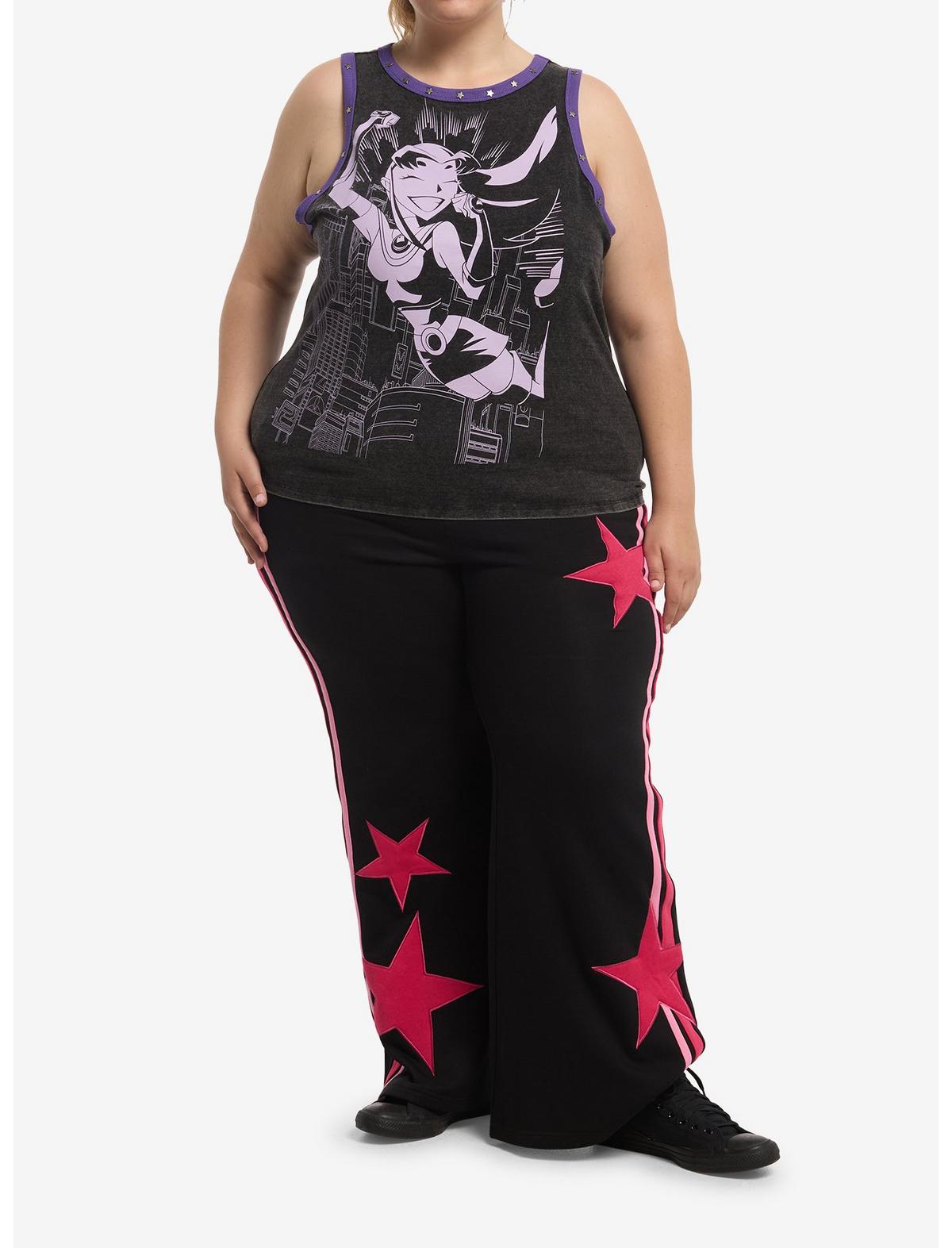 DC Comics Teen Titans Starfire Stud Girls Tank Top Plus Size - US 5290