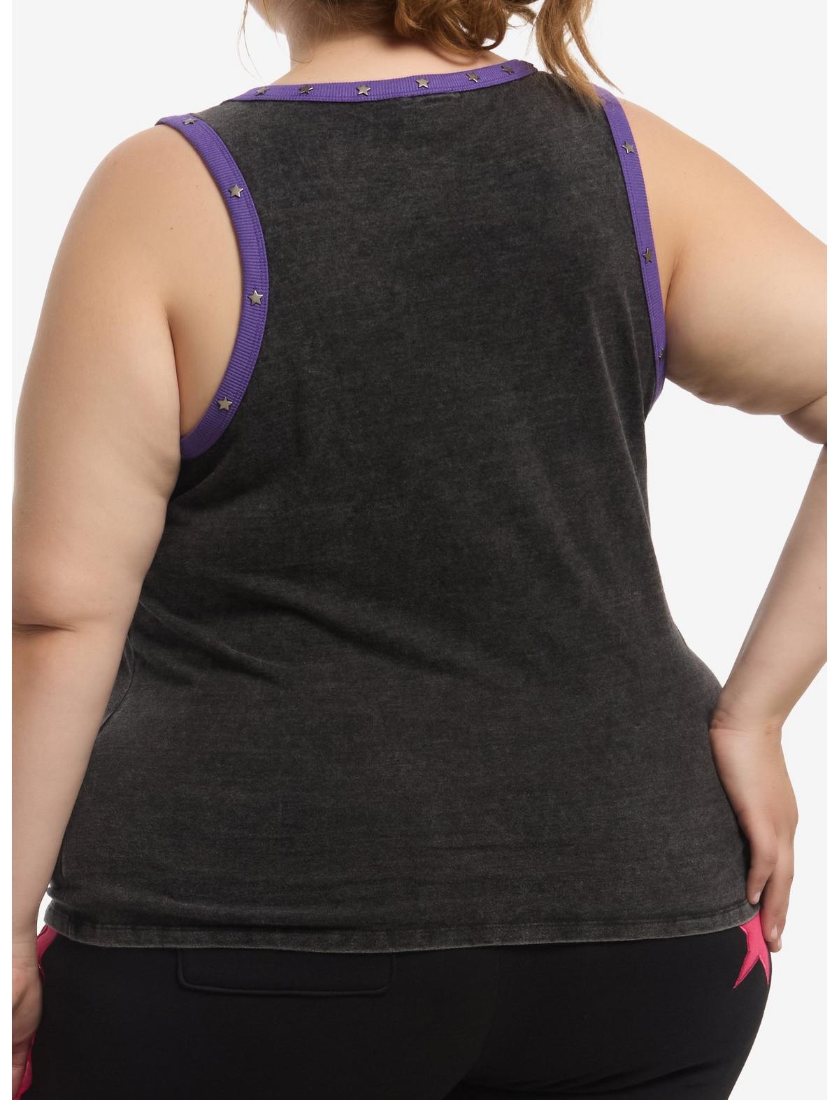 DC Comics Teen Titans Starfire Stud Girls Tank Top Plus Size - US 5290