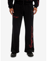 Ed Hardy X mgk Flames Rhinestone Sweatpants - US 4222