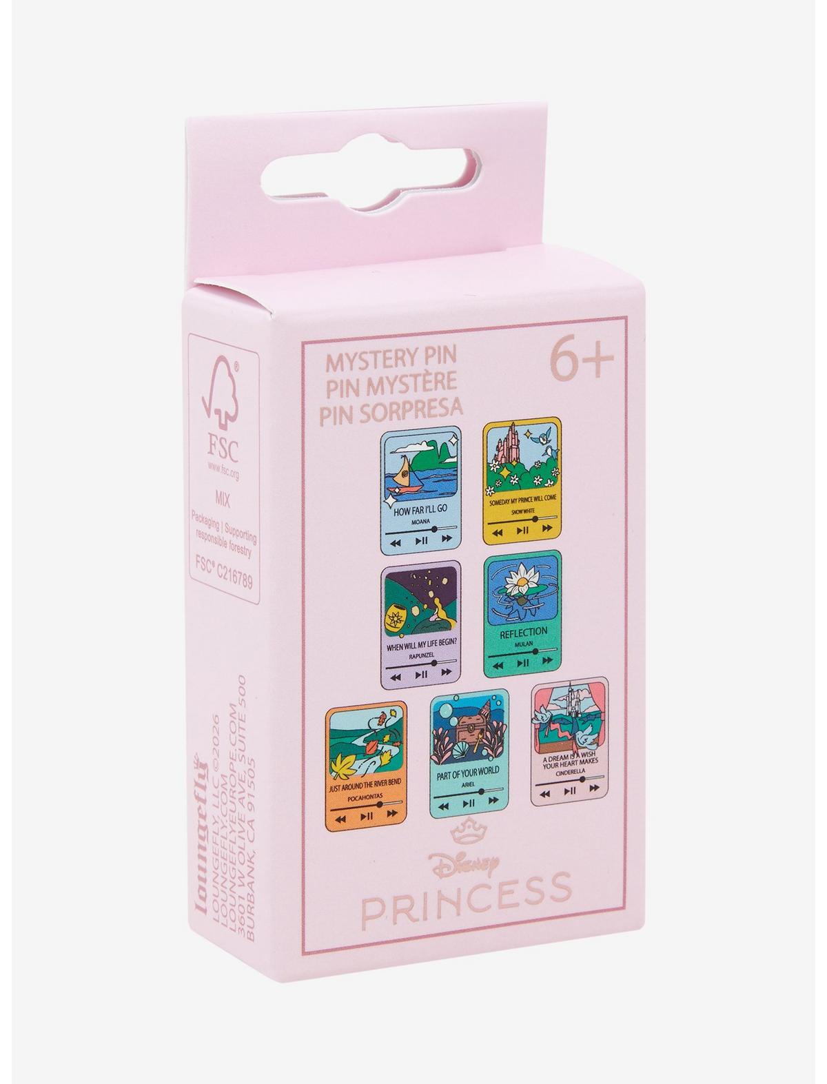 Loungefly Disney Princess Songs Blind Box Enamel Pin Hot Topic Exclusive - US 5905