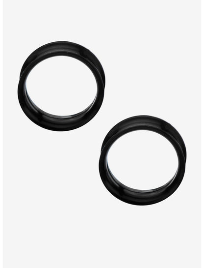 Black Earskin Plug 2 Pack - US 6051