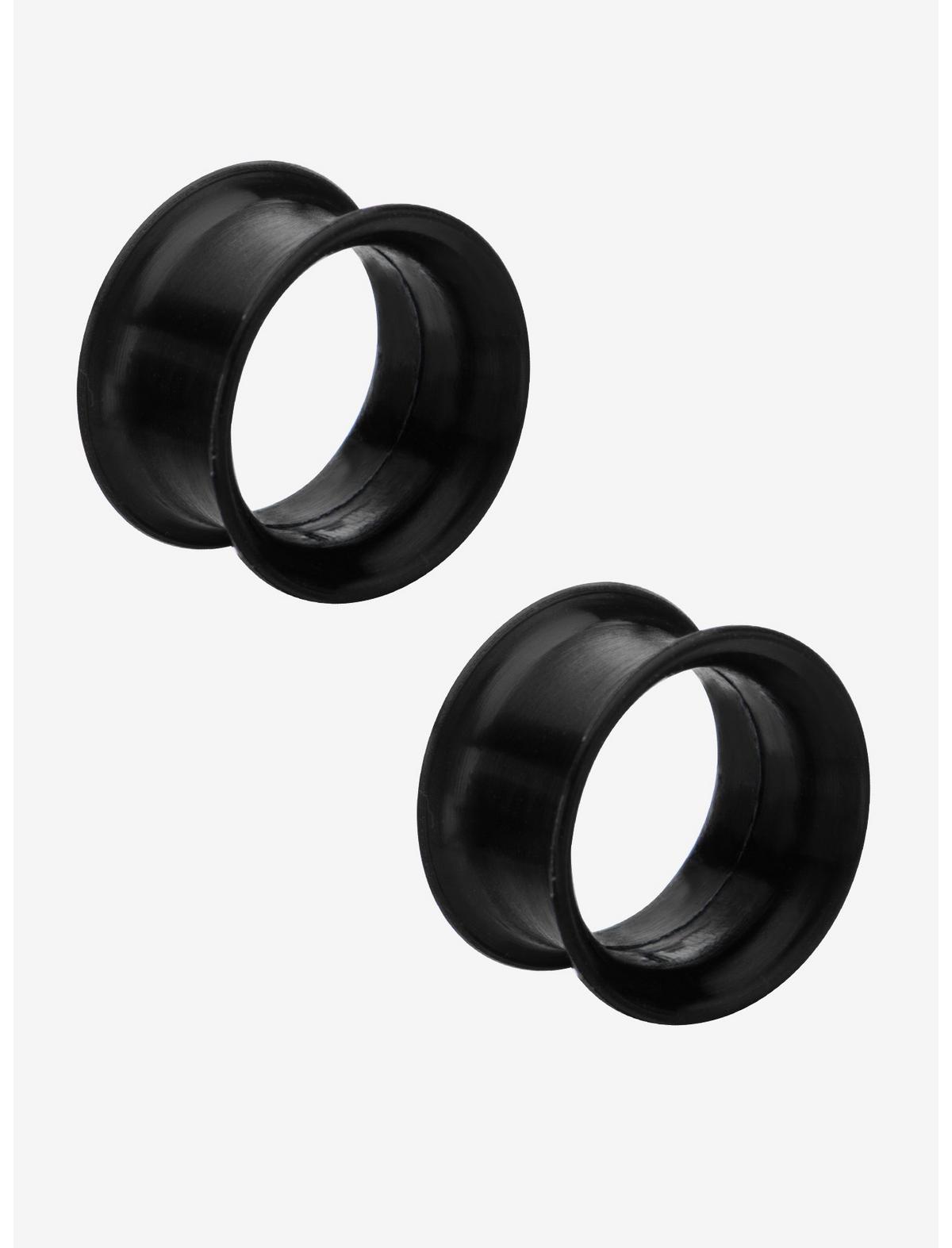 Black Earskin Plug 2 Pack - US 6051