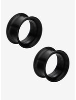 Black Earskin Plug 2 Pack - US 6051