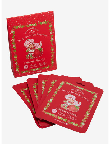 Célavi Strawberry Shortcake Berry Awake Face Sheet Mask Set - US 3378