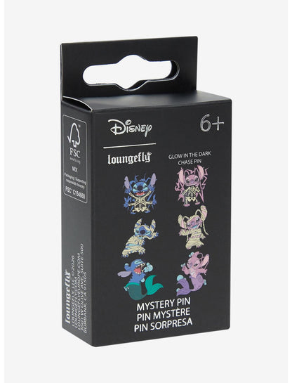 Loungefly Disney Stitch & Angel Halloween Blind Box Enamel Pin - US 2459