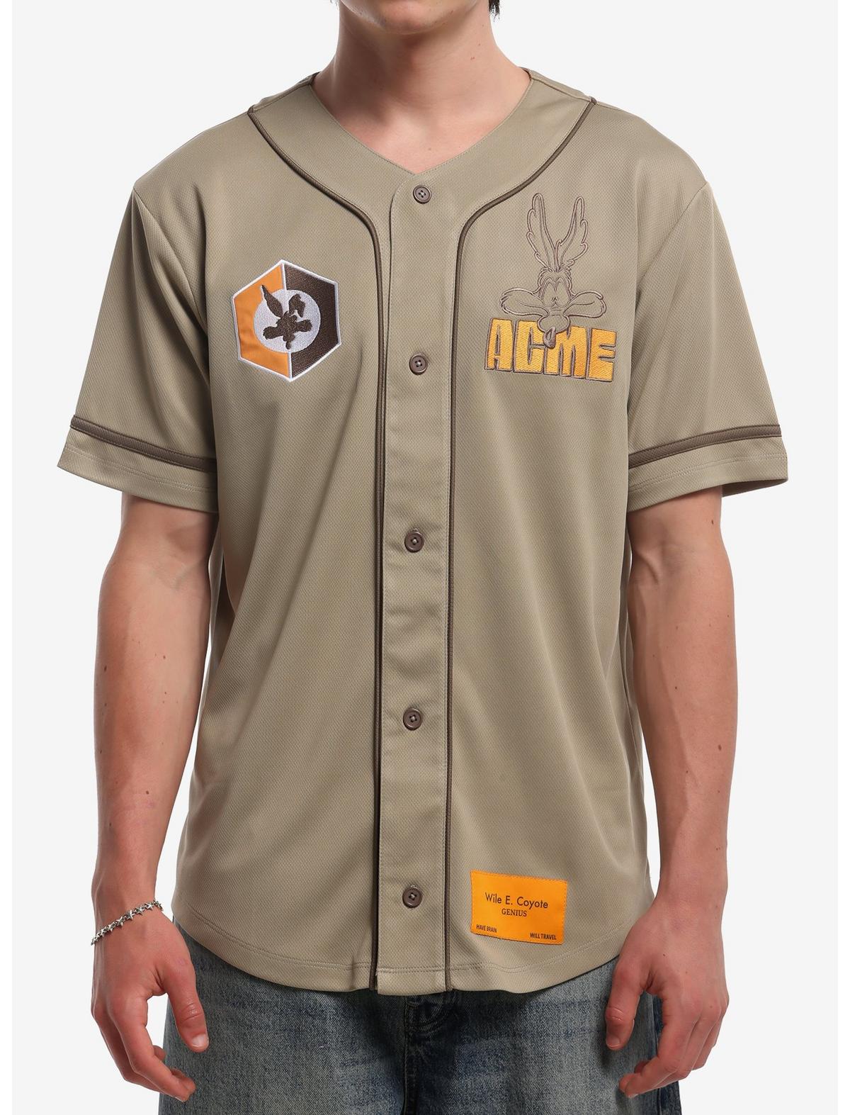 Looney Tunes Wile E. Coyote Baseball Jersey - US 0851