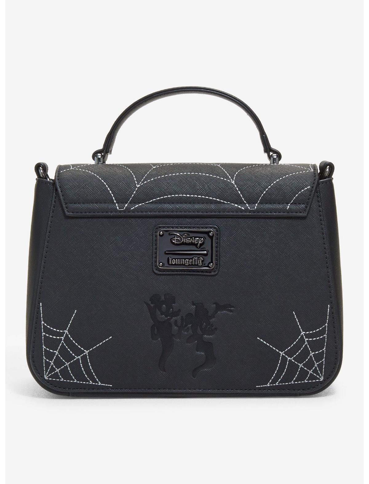 Loungefly Disney Halloween Bats & Spiderwebs Crossbody Bag - US 0678