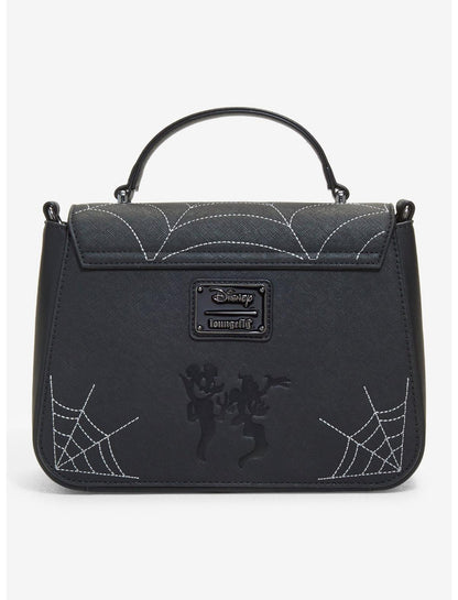 Loungefly Disney Halloween Bats & Spiderwebs Crossbody Bag - US 0678