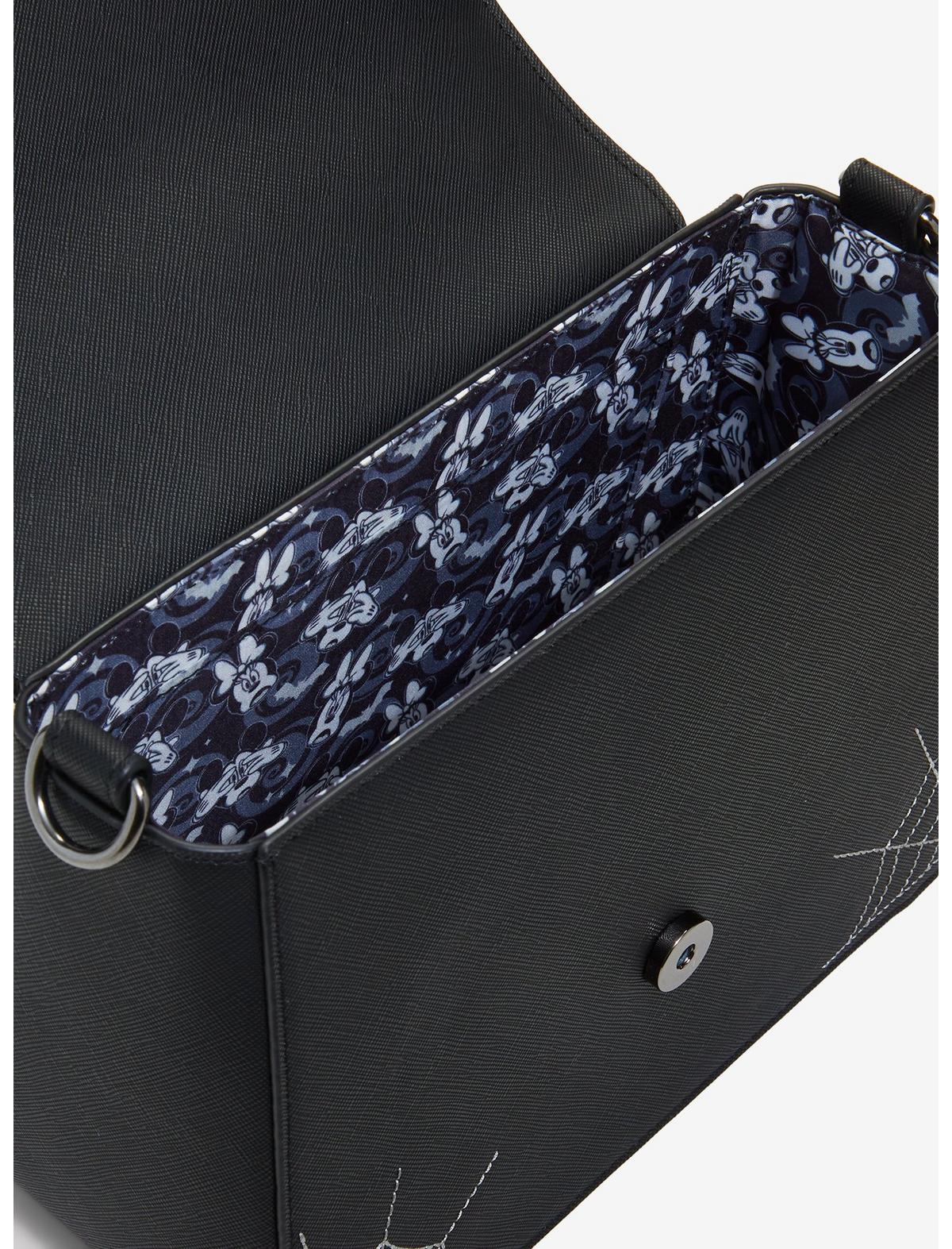 Loungefly Disney Halloween Bats & Spiderwebs Crossbody Bag - US 0678