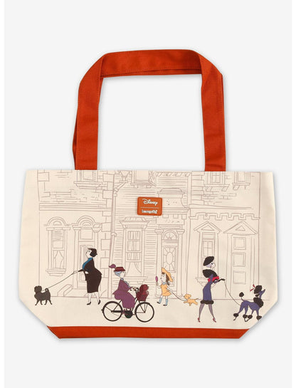 Loungefly Disney 101 Dalmatians Dog & Owner Tote Bag - US 7895