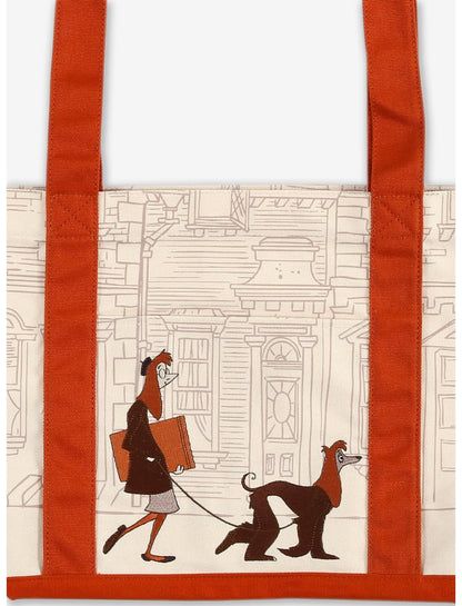 Loungefly Disney 101 Dalmatians Dog & Owner Tote Bag - US 7895