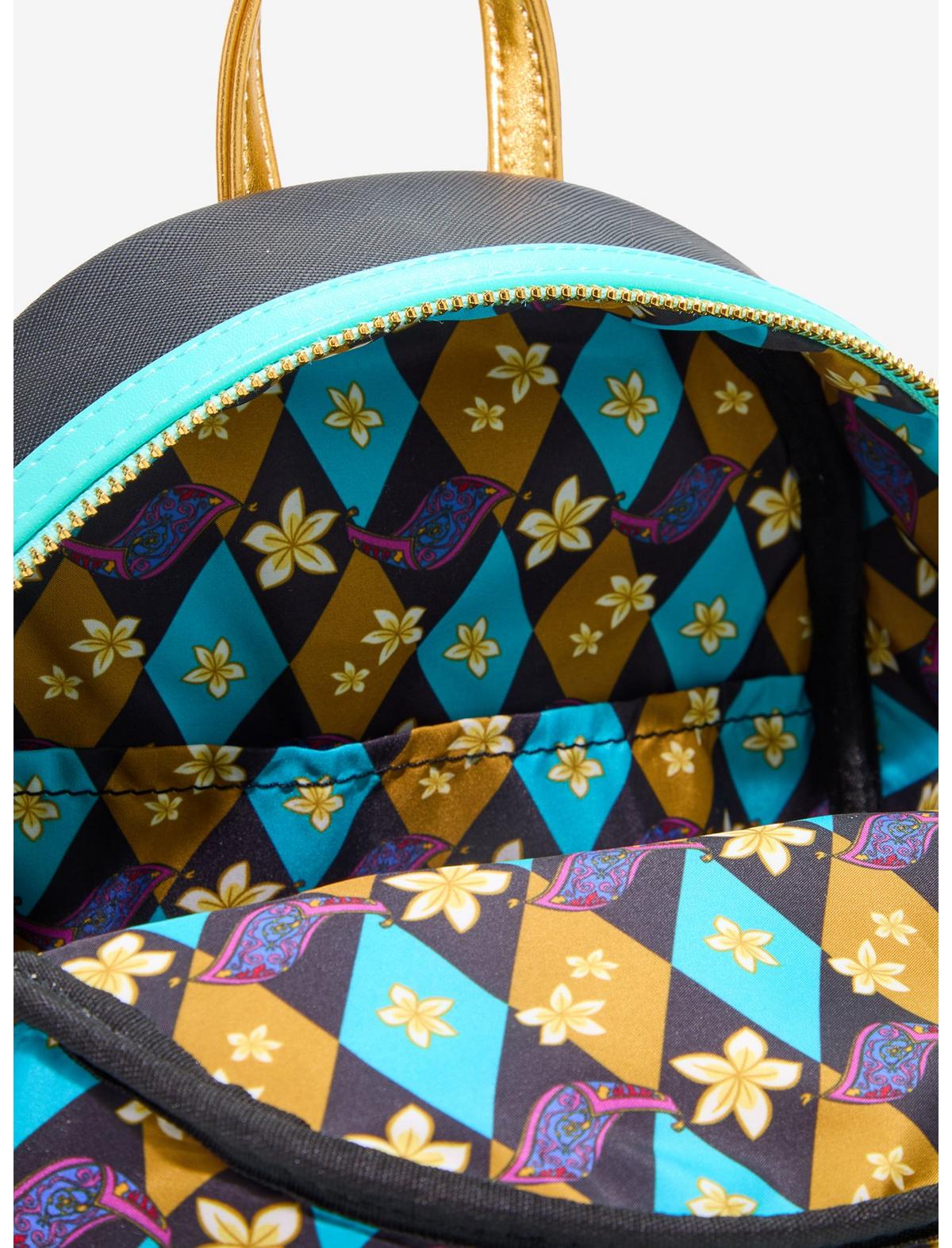 Loungefly Disney Aladdin Jasmine Appliqué Mini Backpack - US 3186