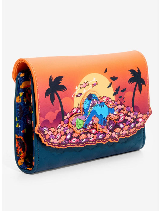 Loungefly Disney Stitch Halloween Candy Wallet - US 5805