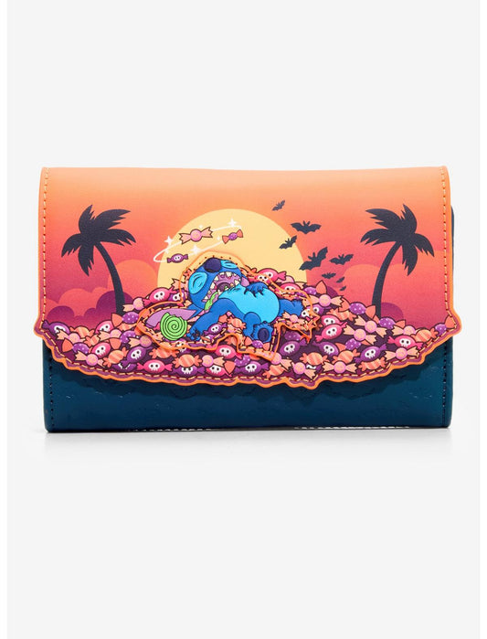 Loungefly Disney Stitch Halloween Candy Wallet - US 5805