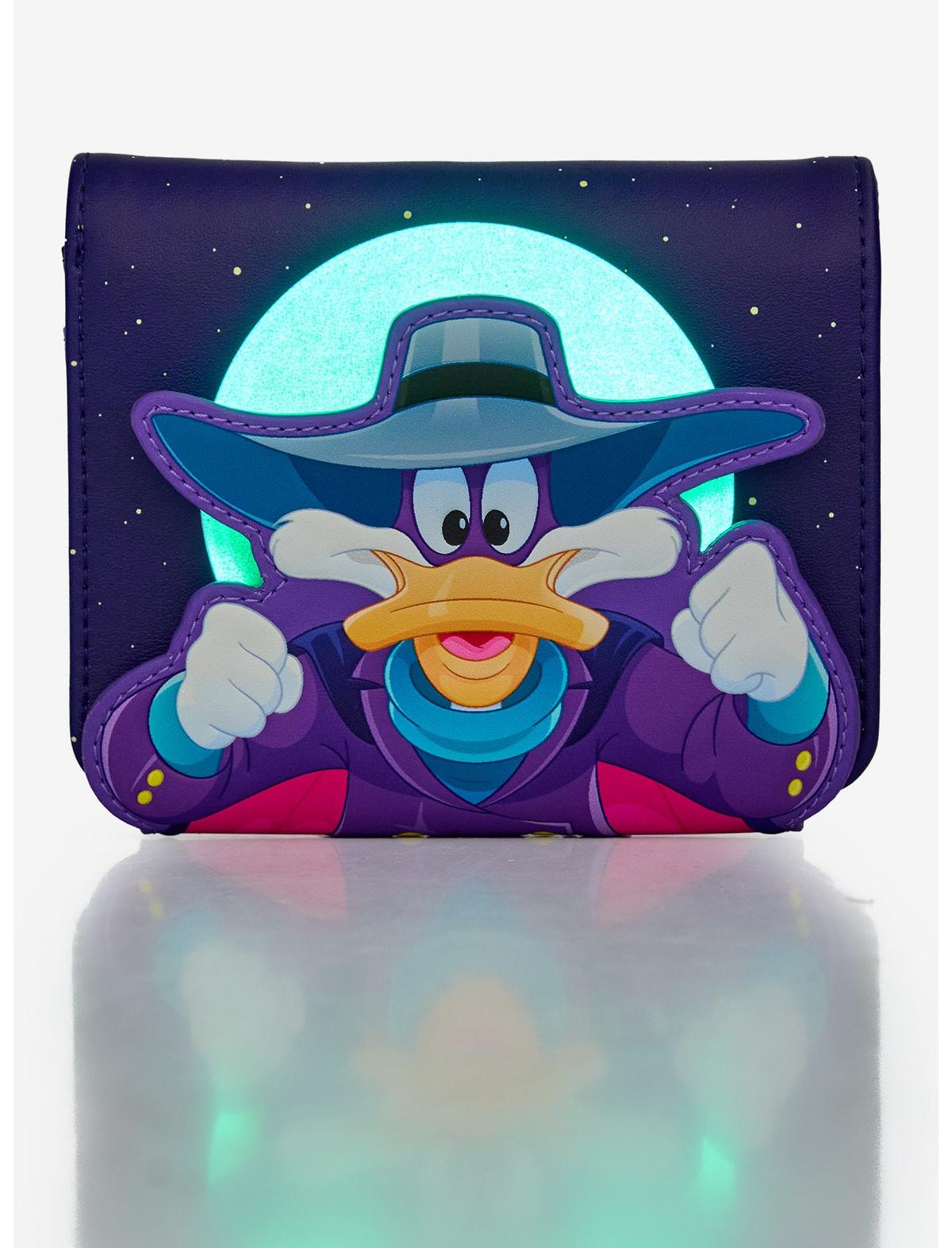 Loungefly Disney Darkwing Duck Glow-In-The-Dark Mini Wallet - US 3229