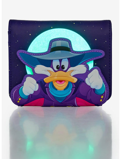 Loungefly Disney Darkwing Duck Glow-In-The-Dark Mini Wallet - US 3229
