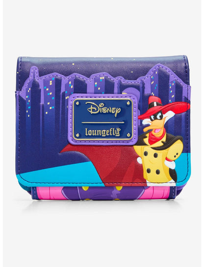 Loungefly Disney Darkwing Duck Glow-In-The-Dark Mini Wallet - US 3229