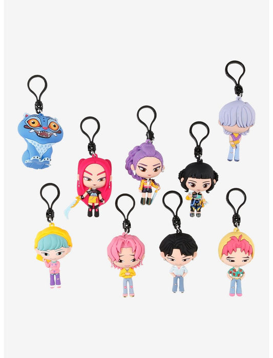KPop Demon Hunters Blind Bag Figural Bag Clip - US 7904