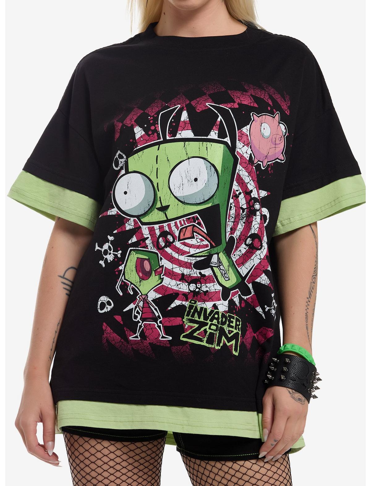 Invader Zim GIR Two-Toned T-Shirt - US 1483