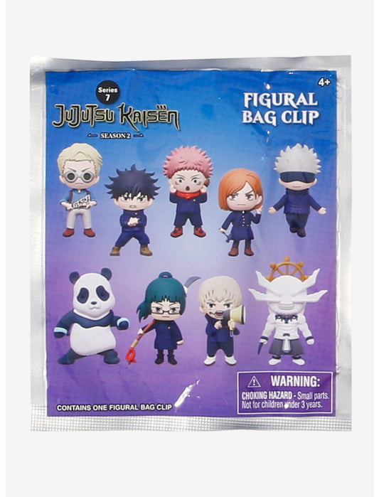 Jujutsu Kaisen Series 7 Blind Bag Figural Bag Clip - US 8396