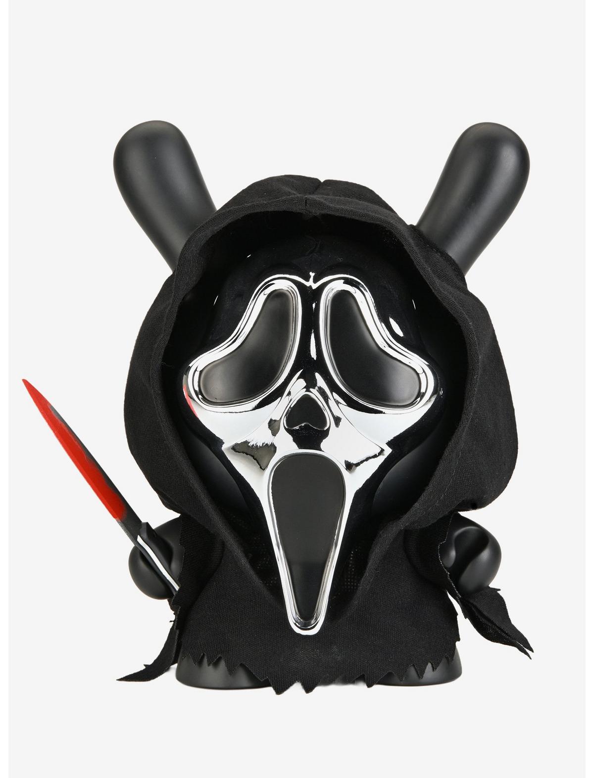 Kidrobot Ghost Face (Chrome Mask) Dunny Vinyl Figure - US 9050