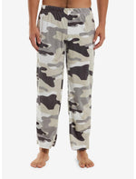 Grey Camouflage Plush Pajama Pants - US 0118
