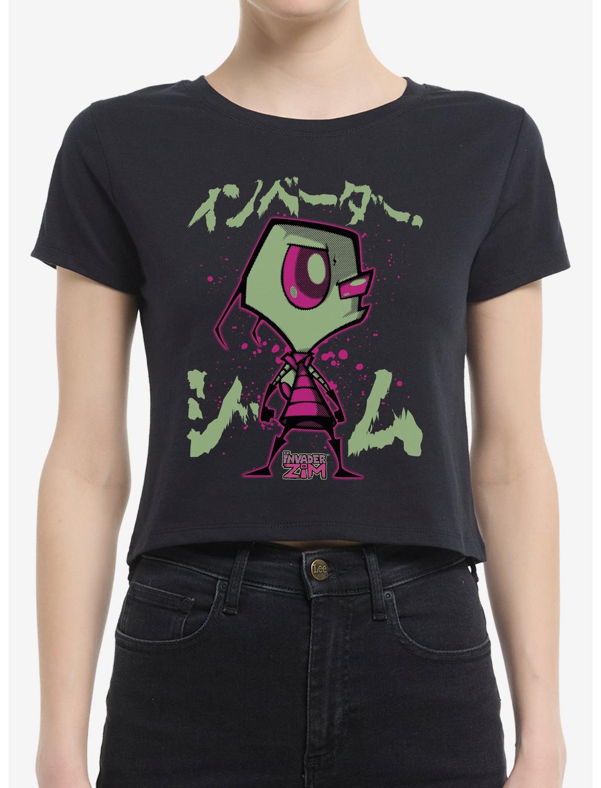 Invader Zim Pink Splatter Zim Girls Baby T-Shirt - US 0843