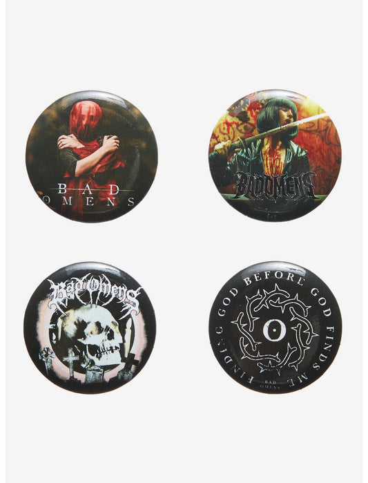 Bad Omens Button Set - US 6705