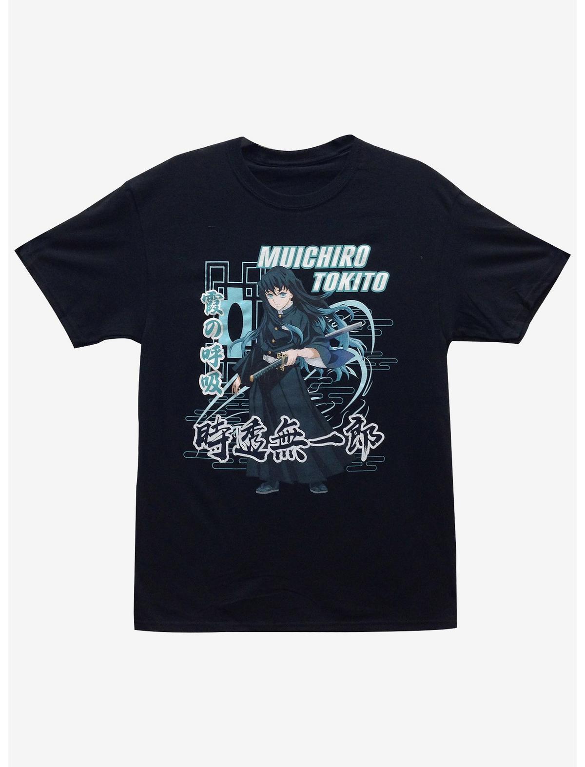 Demon Slayer: Kimetsu No Yaiba Muichiro Breathing Style T-Shirt - US 3729