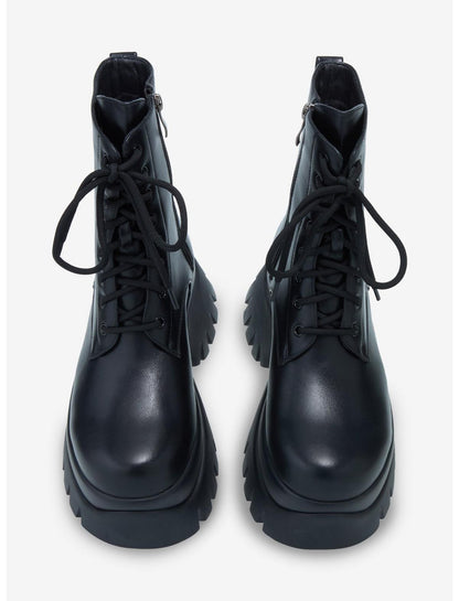 Koi Black Rancor Platform Boots - US 6562
