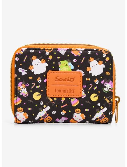 Loungefly Hello Kitty And Friends Halloween Mini Zipper Wallet - US 1144