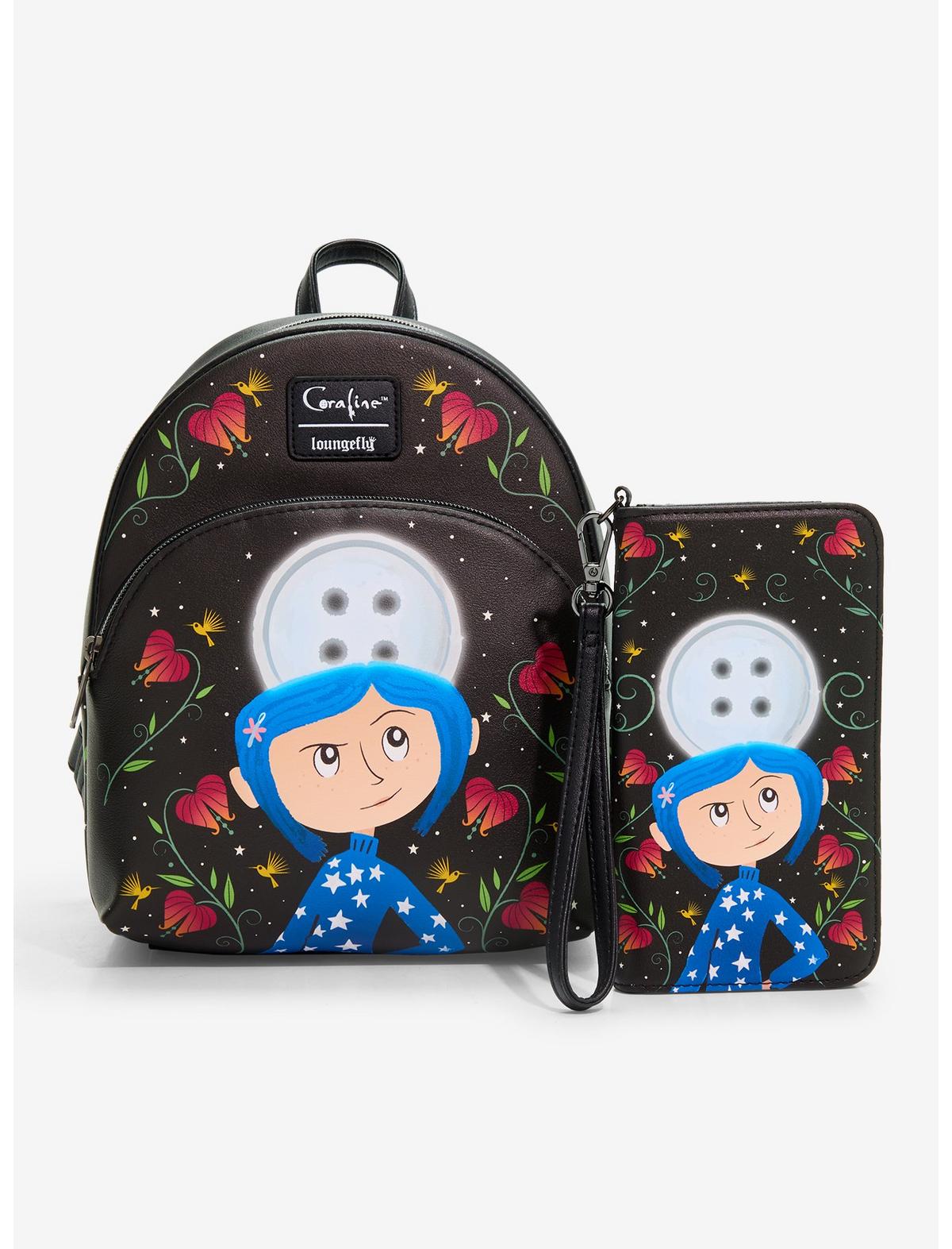 Loungefly Coraline Garden Moon Tech Wallet - US 1321
