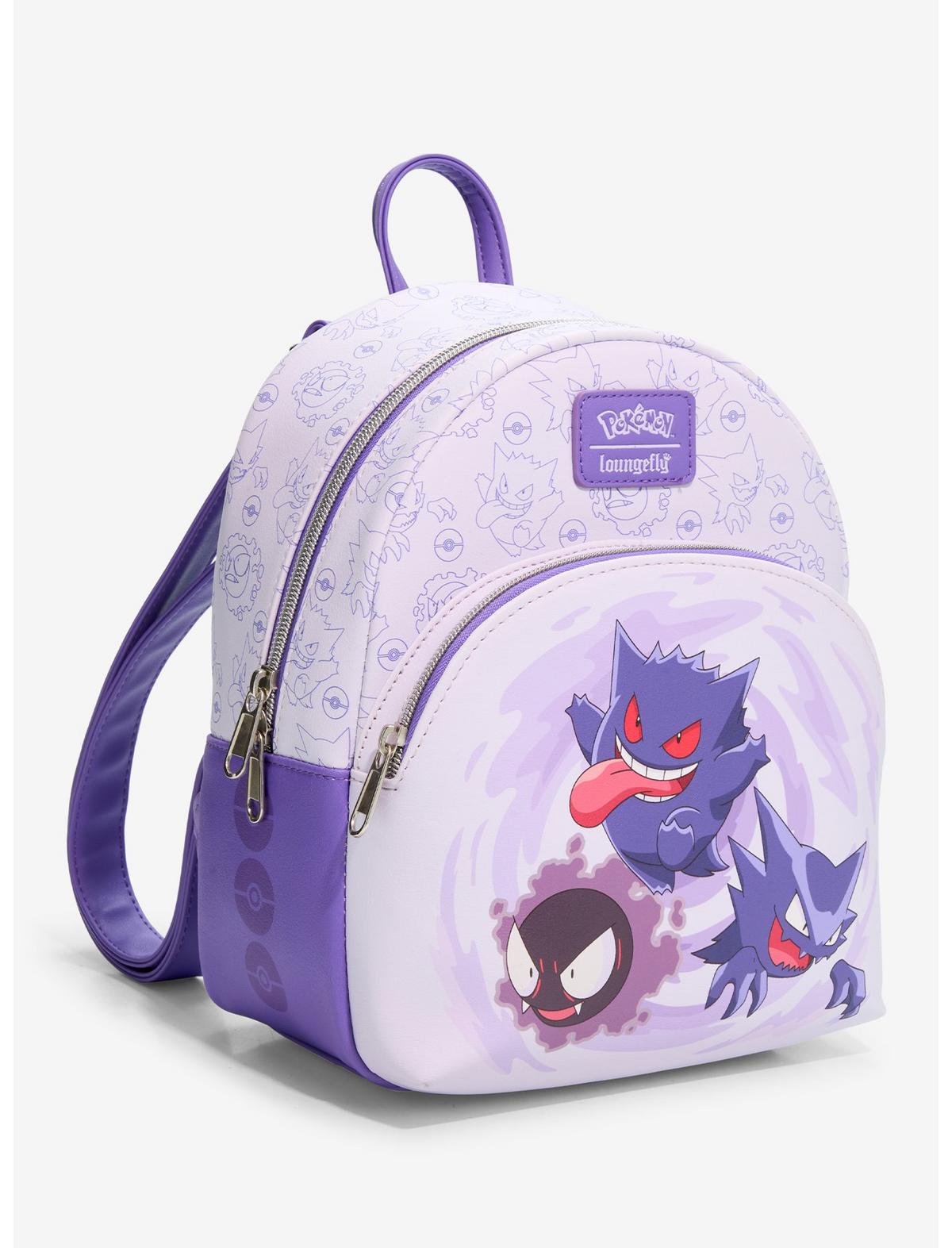 Loungefly Pokémon Gengar Evolutions Mini Backpack - US 1838