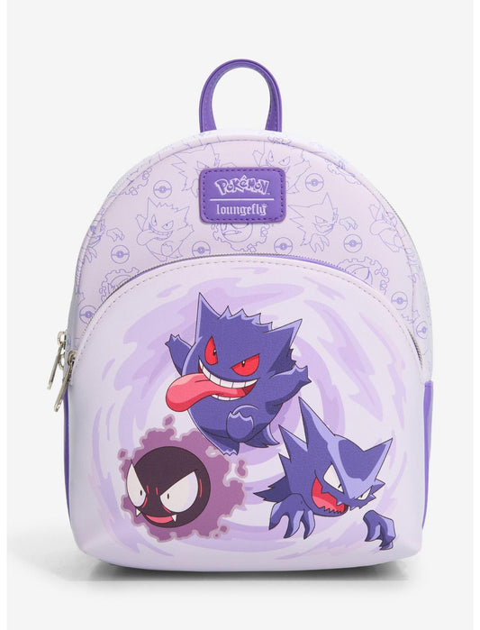 Loungefly Pokémon Gengar Evolutions Mini Backpack - US 1838