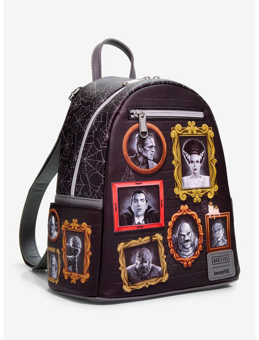 Loungefly Universal Monsters Frame Portraits Mini Backpack - US 5947
