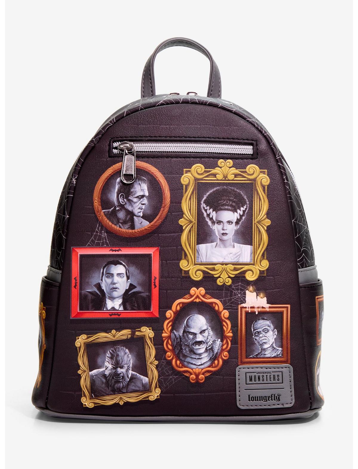Loungefly Universal Monsters Frame Portraits Mini Backpack - US 5947