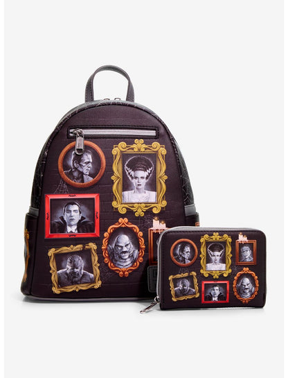 Loungefly Universal Monsters Frame Portraits Mini Wallet - US 9574