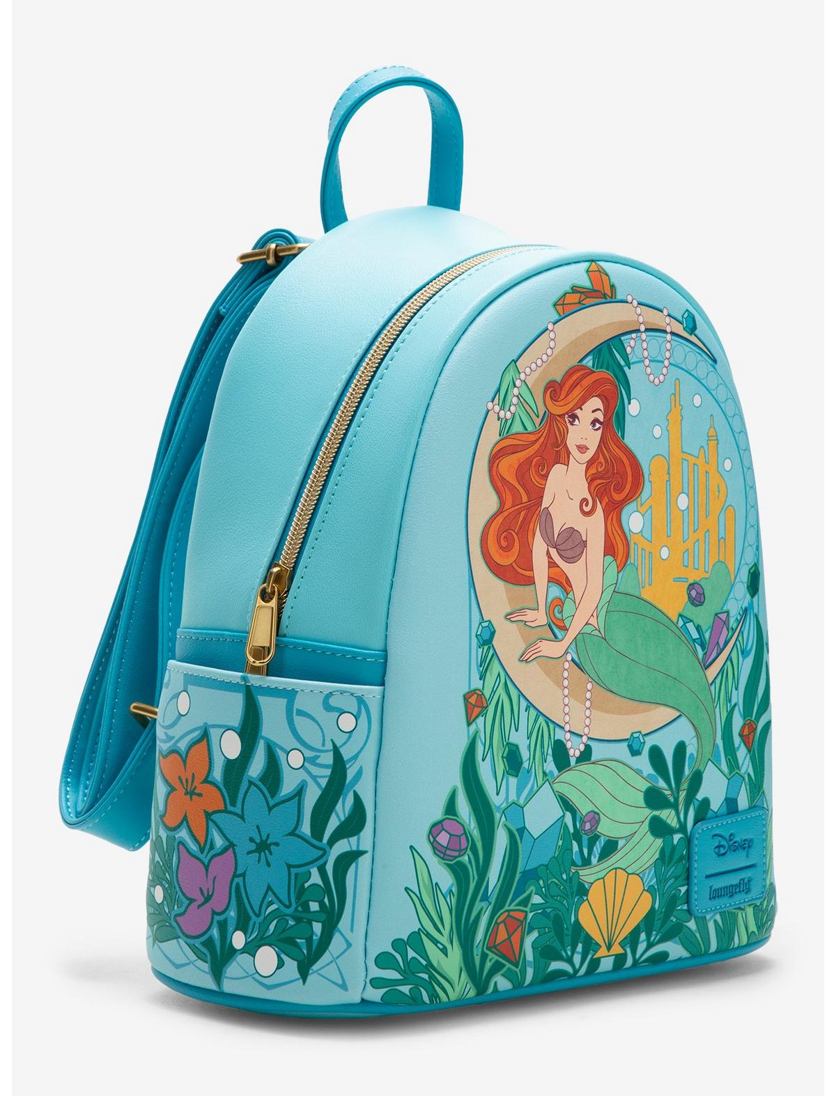 Loungefly Disney The Little Mermaid Moon Ocean Mini Backpack - US 2515