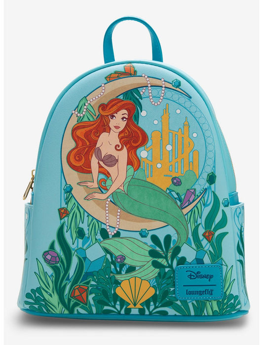 Loungefly Disney The Little Mermaid Moon Ocean Mini Backpack - US 2515