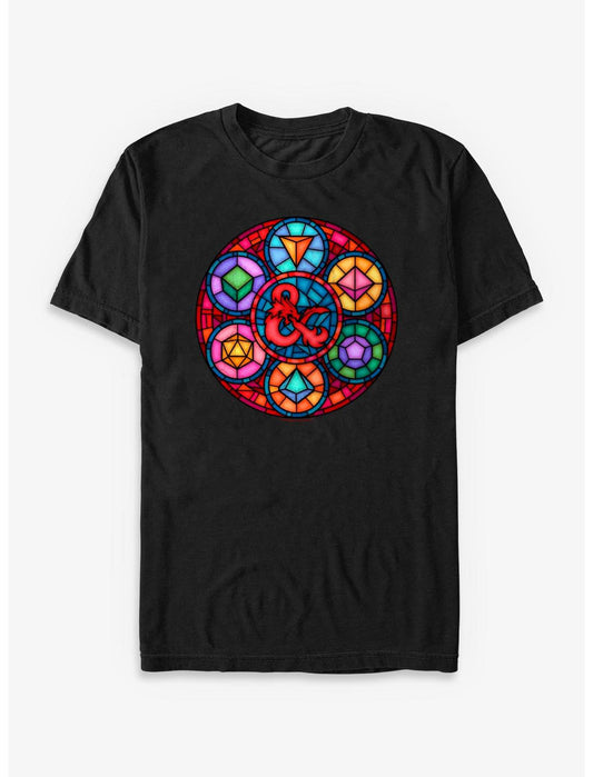 Dungeons & Dragons Stained Glass Ampersand T-Shirt - US 4327