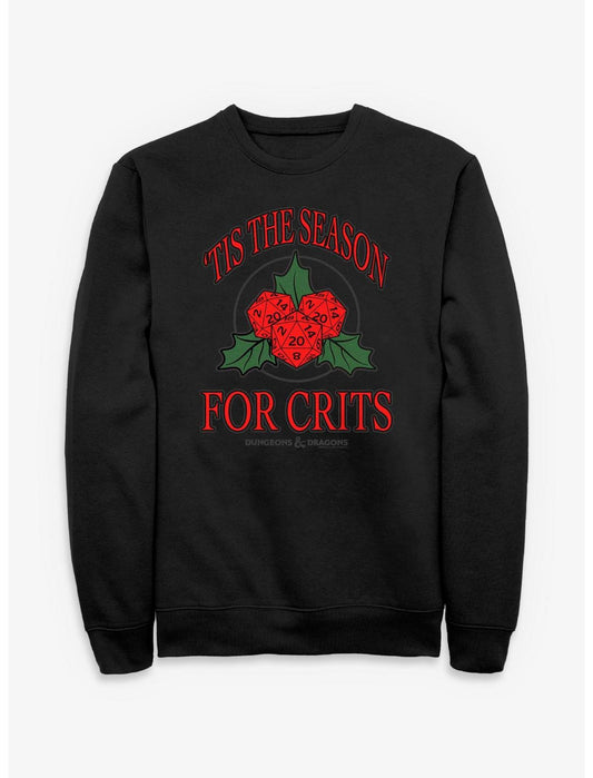 Dungeons & Dragons Season For Crits Sweatshirt - US 6807