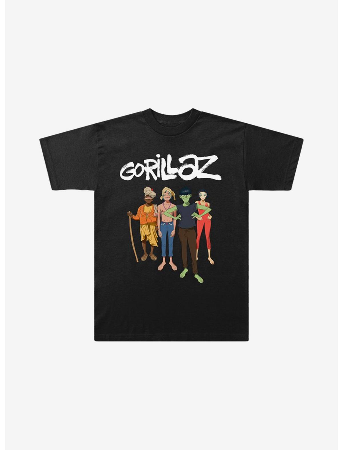 Gorillaz The Mountain Group Portrait T-Shirt - US 4108