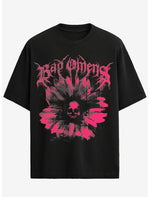 Bad Omens Skull Flower T-Shirt - US 7968