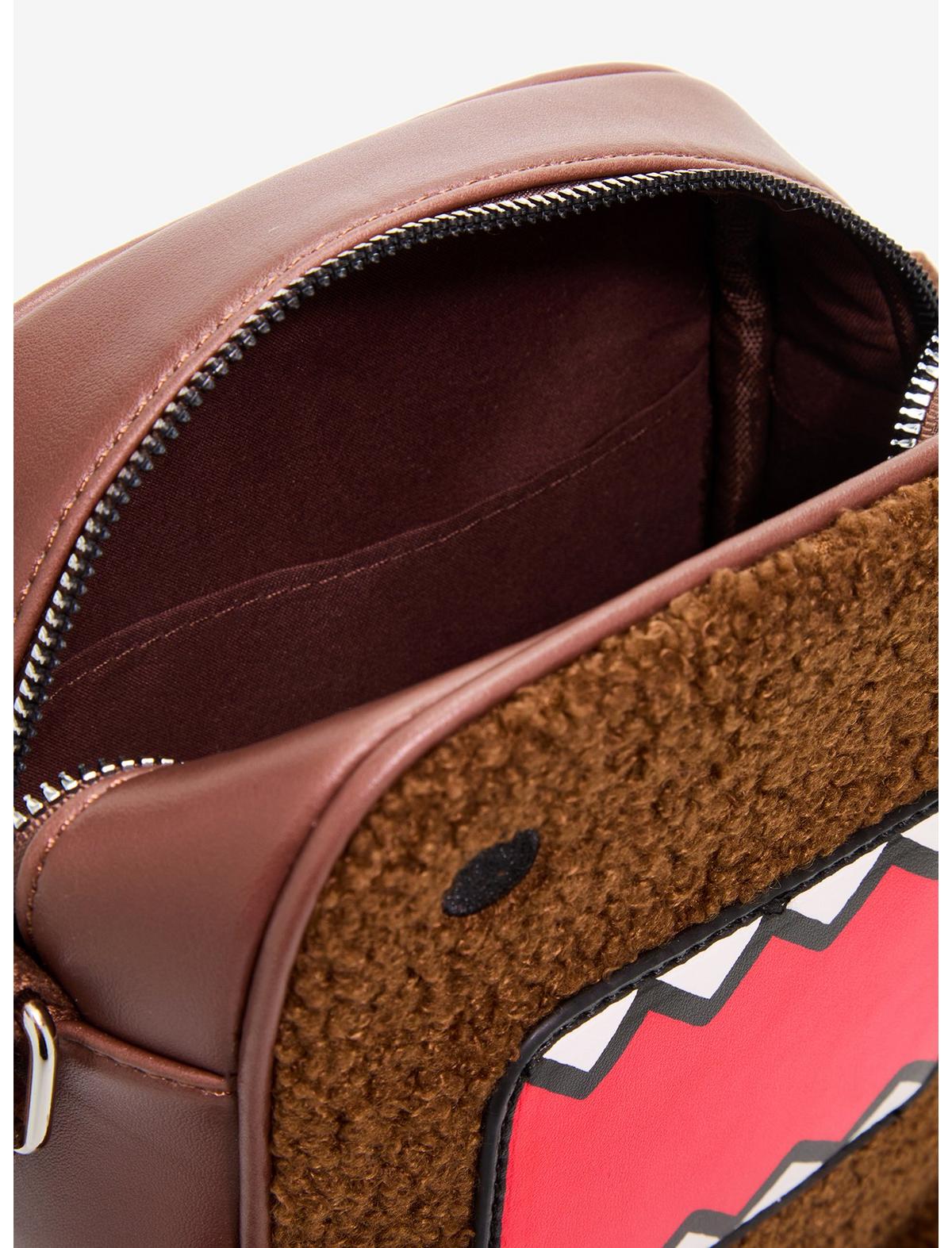 Domo Fuzzy Figural Crossbody Bag - US 2579