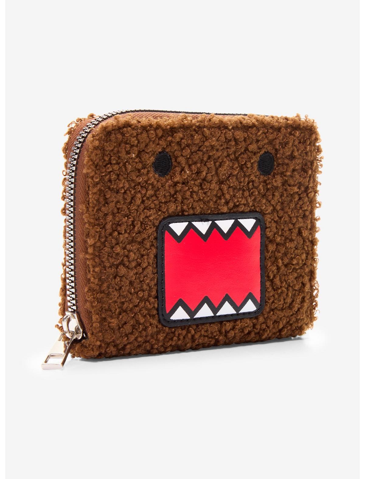 Domo Fuzzy Mini Zipper Wallet - US 6490