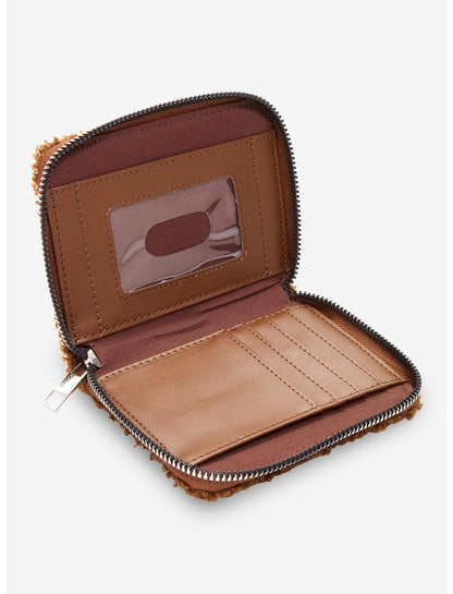 Domo Fuzzy Mini Zipper Wallet - US 6490