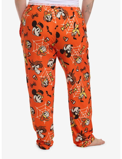 Disney Halloween Icon Toss Pajama Pants Plus Size - US 6498