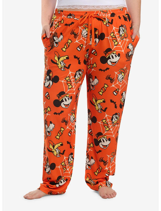 Disney Halloween Icon Toss Pajama Pants Plus Size - US 6498