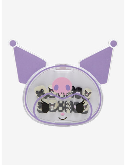 3H Nails Kuromi Heart Bow Press-On Nail Set - US 7168