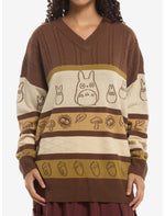 Her Universe Studio Ghibli® My Neighbor Totoro Stripe Knit Girls Sweater - US 6899